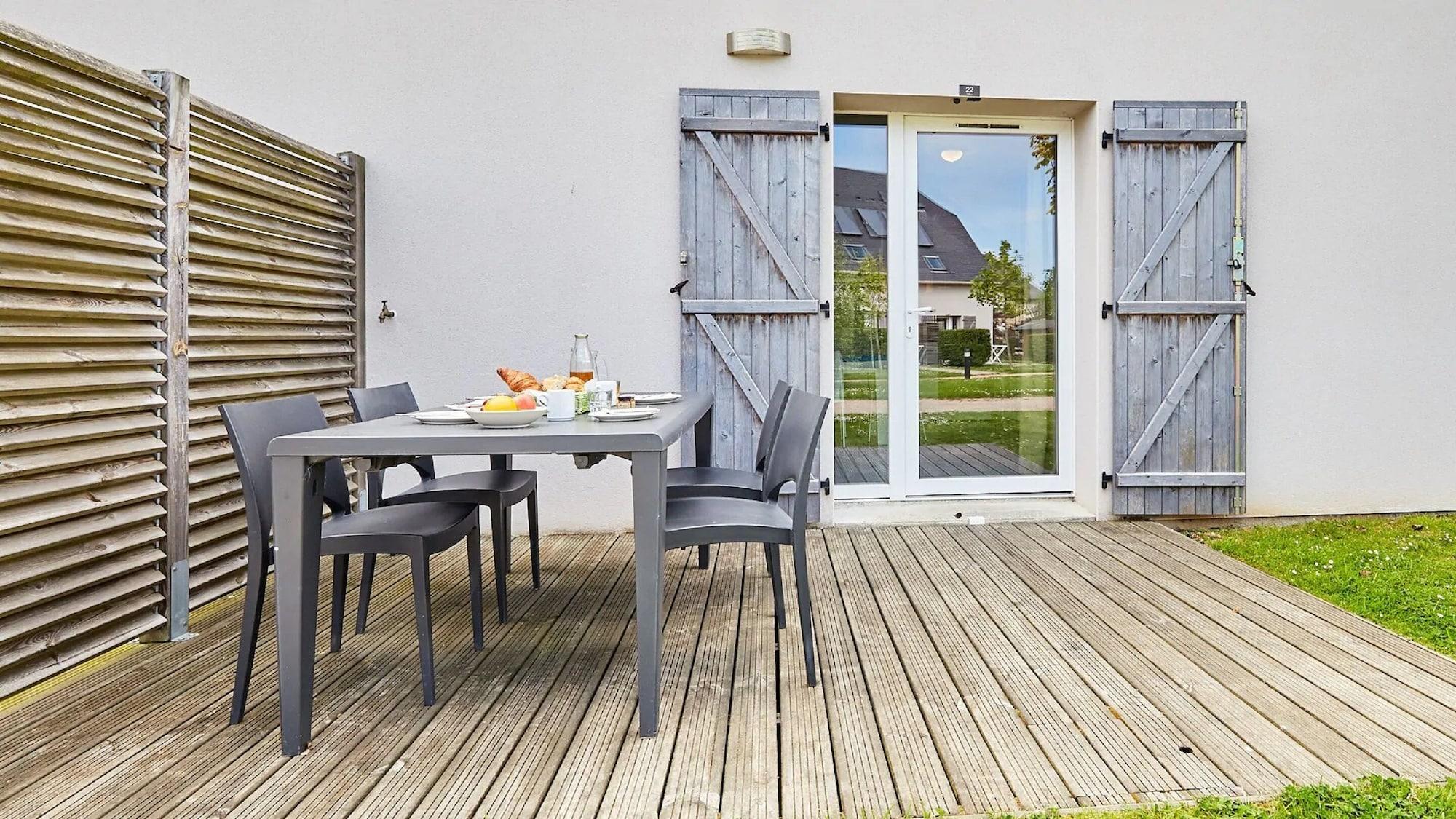Vacanceole - Le Domaine De La Corniche - Deauville Sud Auberville Ngoại thất bức ảnh