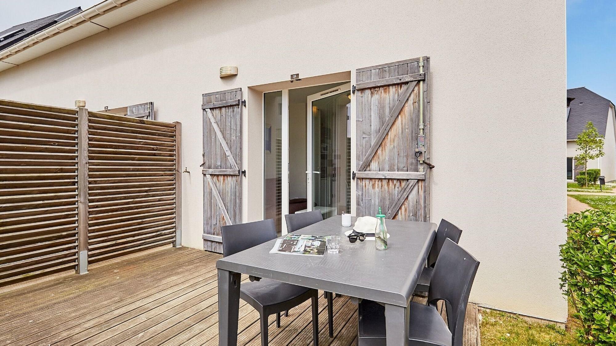 Vacanceole - Le Domaine De La Corniche - Deauville Sud Auberville Ngoại thất bức ảnh